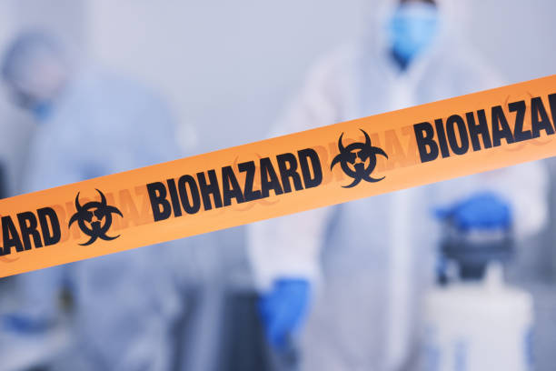 Professional Biohazard Cleanup technician working in Greenfield, CA